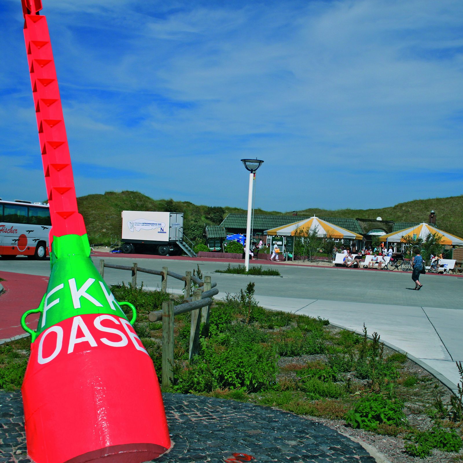 Oase in den Dünen