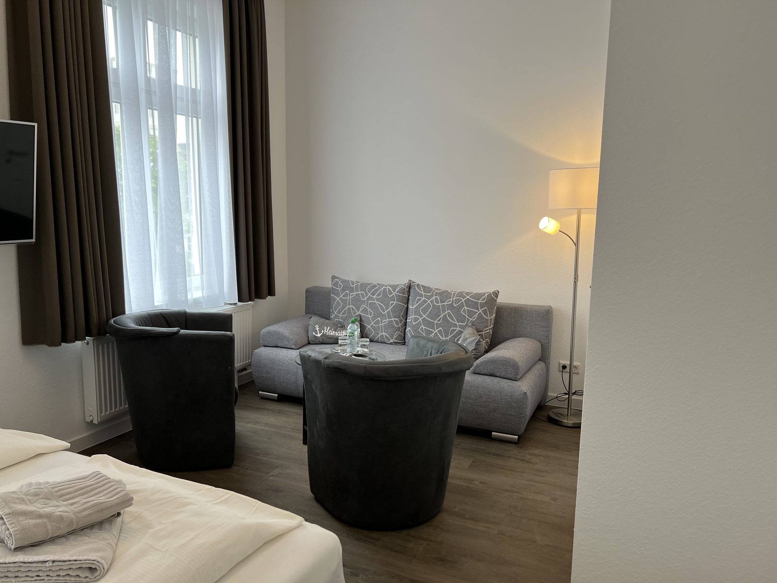 Zimmer 4 – Neu renoviertes Doppelzimmer im Haus Elimar Weber auf Norderney